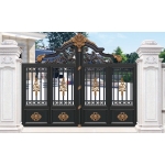 Cổng Inox Công Nghệ Sơn Nung - 2